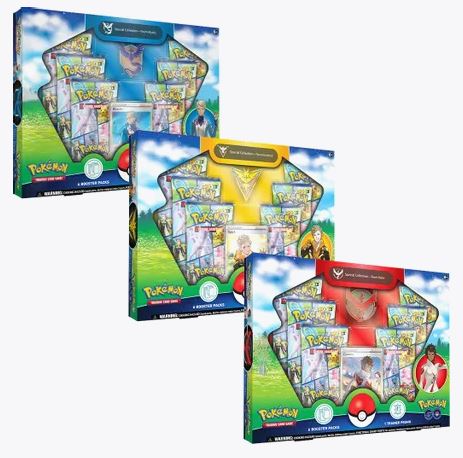 Pokemon GO Special Collection TRAINERS (Set of 3)