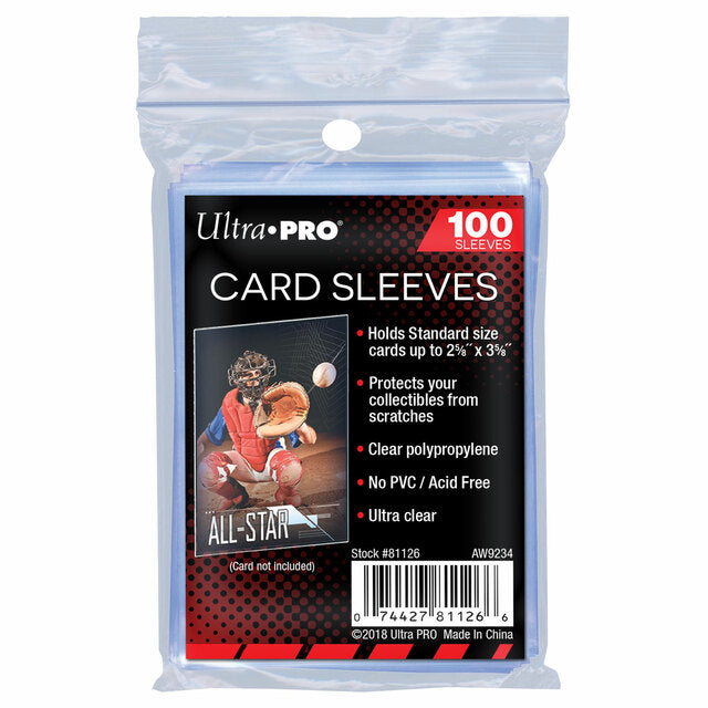 Penny Sleeves, Ultra Pro Soft Card Sleeves 2-5/8